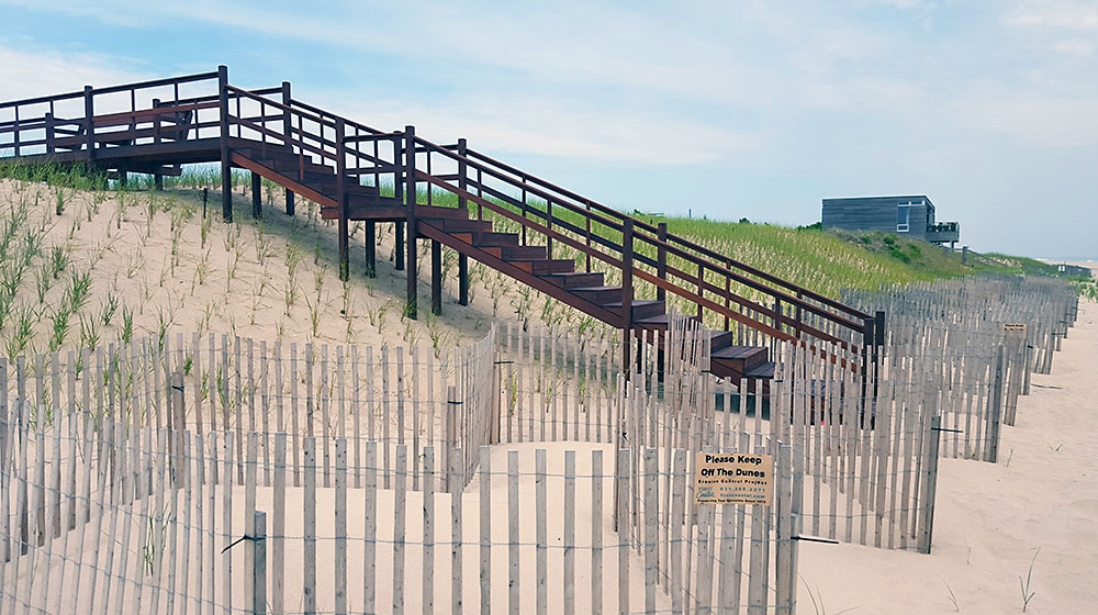 dune walkover and fencing