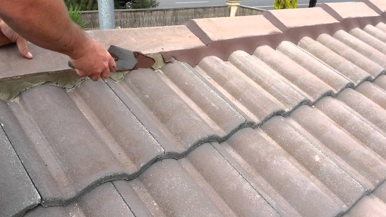 tile roof pointing